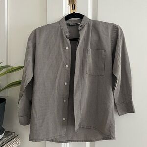 Dior Checkered Button Down